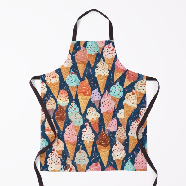 Item preview, Ice cream social bar store pattern design designed and sold by Anshu3813.
