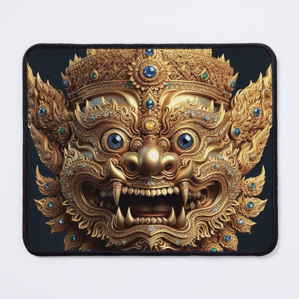 Item preview, Thai ancient Golden Giant mask with a brutal face Vol.4 designed and sold by Bspaces.