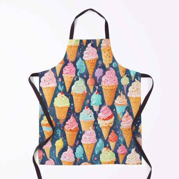 Item preview, Ice cream social bar store pattern design designed and sold by Anshu3813.