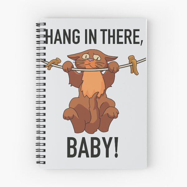 Item preview, Hang in there, baby! cat edition designed and sold by VictorTael.