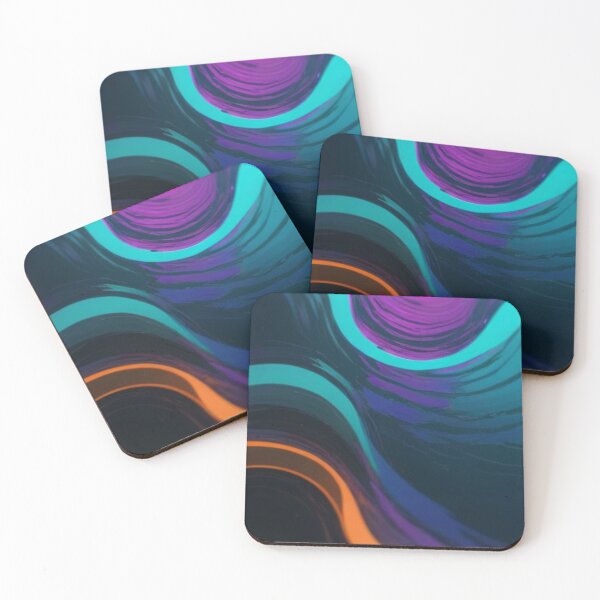 Item preview, Abstract Neon Ocean designed and sold by Sidney Graf.