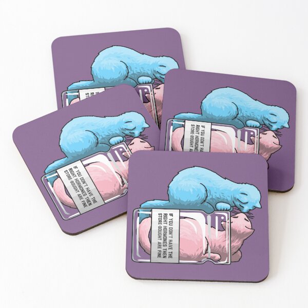 Item preview, Store-bought Hormones Cats E designed and sold by Art by Veya.