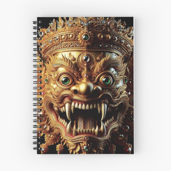 Item preview, Thai ancient Golden Giant mask with a brutal face Vol.7 designed and sold by Bspaces.