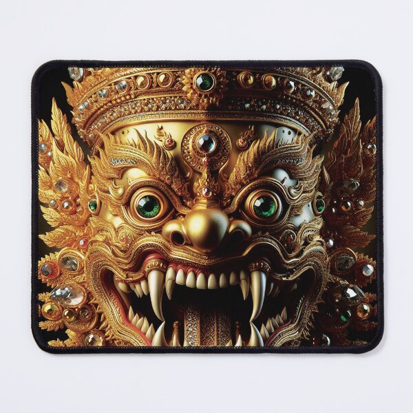 Item preview, Thai ancient Golden Giant mask with a brutal face Vol.7 designed and sold by Bspaces.