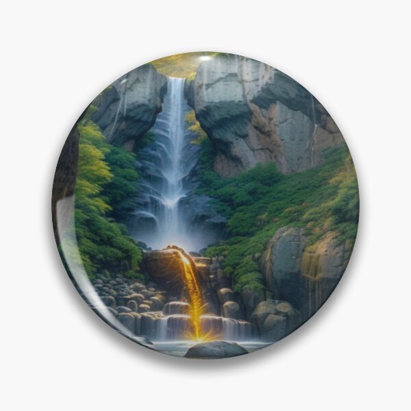 Item preview, Mythical Waterfall designed and sold by Obinne.