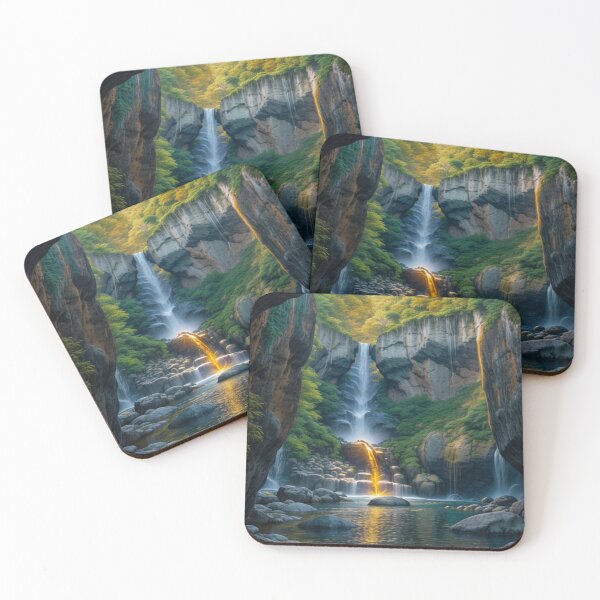 Item preview, Mythical Waterfall designed and sold by Obinne.