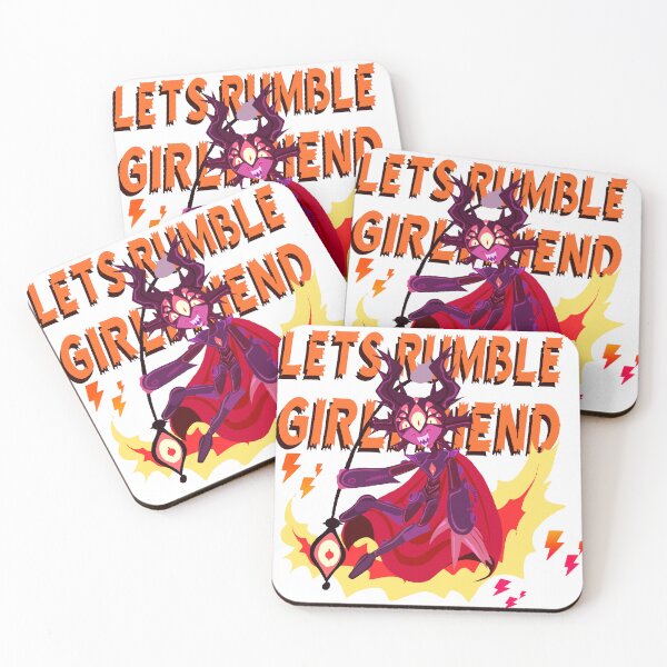 Item preview, Lets rumble girlfriend! designed and sold by Toffee-Dingo.