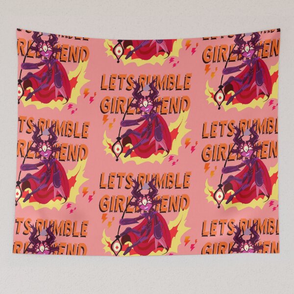 Item preview, Lets rumble girlfriend! designed and sold by Toffee-Dingo.