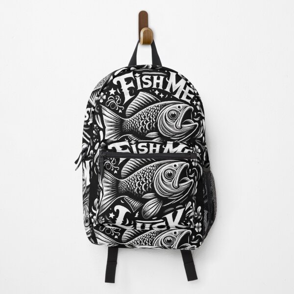 Item preview, Fish me luck fishing gift designed and sold by Pineapple-Tree.