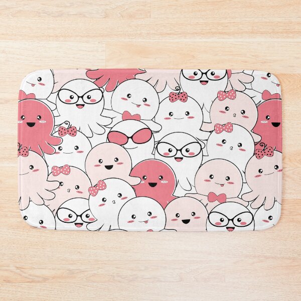 Item preview, Seamless pattern cute baby octopus designed and sold by Faissal Thomass.