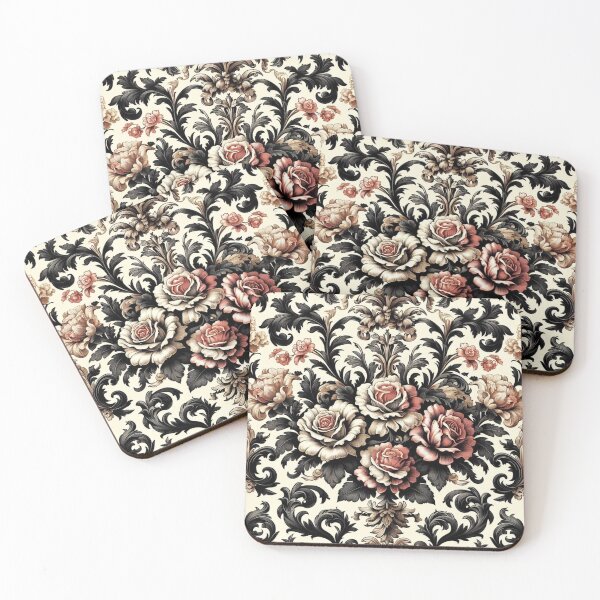 Item preview, Cream & Black Baroque designed and sold by DesignsByPrnces.