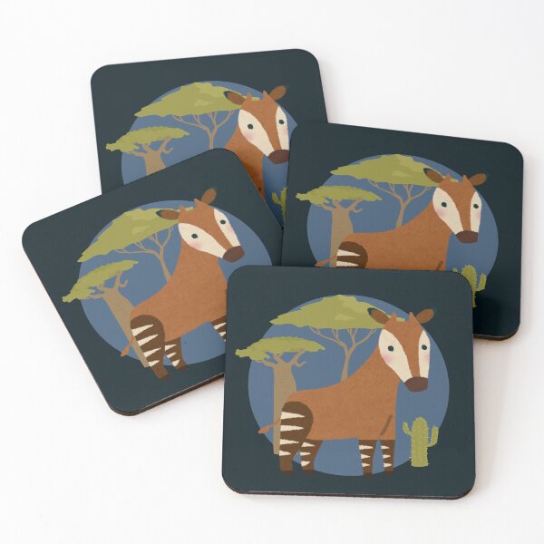 Item preview, Cute okapi designed and sold by AnulaArt.