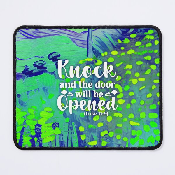 Item preview, Bible Verses For Healing - Luke 11:9 - Green Garden Painting designed and sold by SpartanDStore.