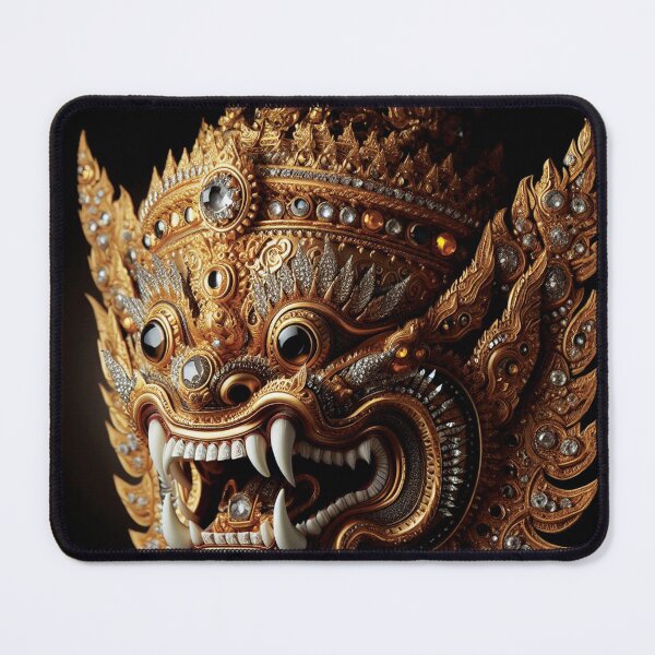 Item preview, Thai ancient Golden Giant mask with a brutal face Vol.11 designed and sold by Bspaces.