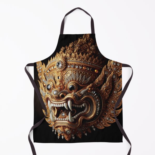 Item preview, Thai ancient Golden Giant mask with a brutal face Vol.11 designed and sold by Bspaces.