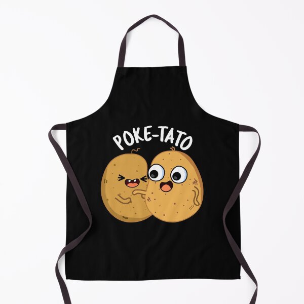 Item preview, Poke-tato Funny Potato Pun (Dark BG) designed and sold by punnybone.
