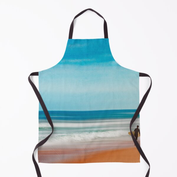 Item preview, Surf And Surfer - Abstract Beach Scenery designed and sold by Dyrk Wyst Redbubble Shop.