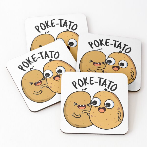 Item preview, Poke-tato Funny Potato Pun  designed and sold by punnybone.
