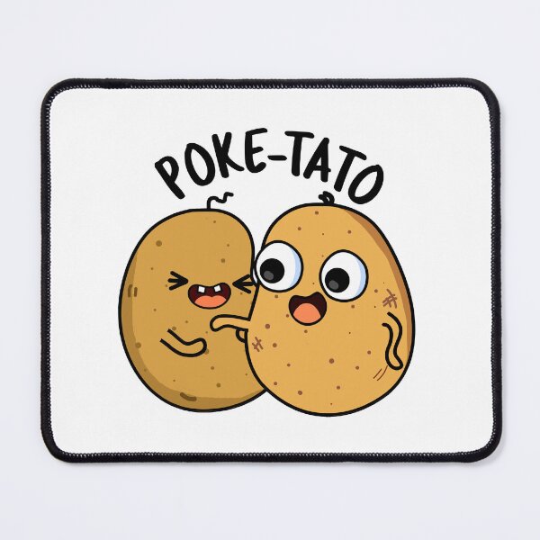 Item preview, Poke-tato Funny Potato Pun  designed and sold by punnybone.
