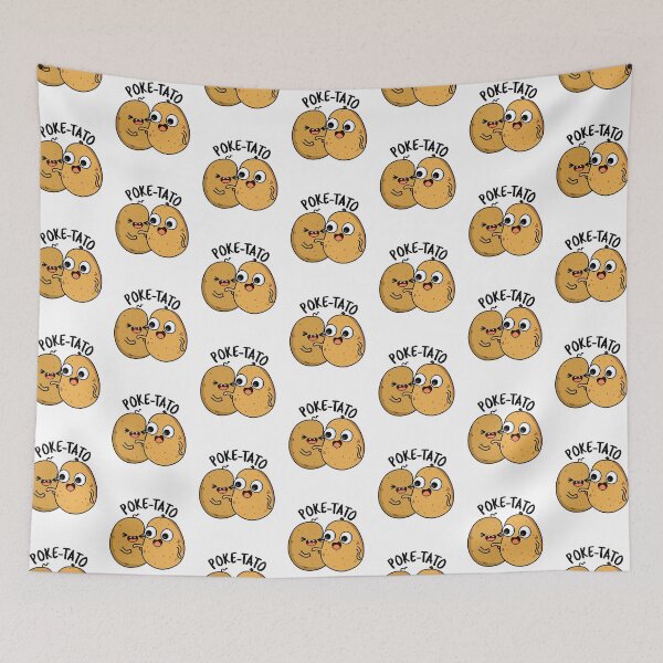Item preview, Poke-tato Funny Potato Pun  designed and sold by punnybone.