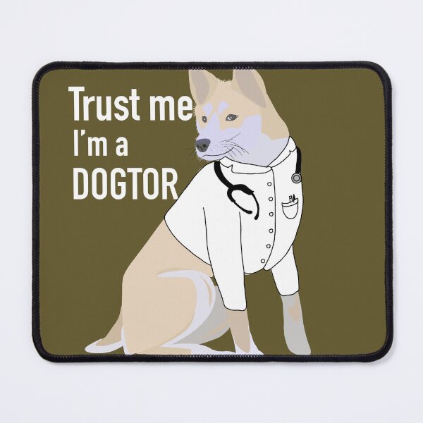 Item preview, Doctor Dog Joke designed and sold by MikeArtJourney.