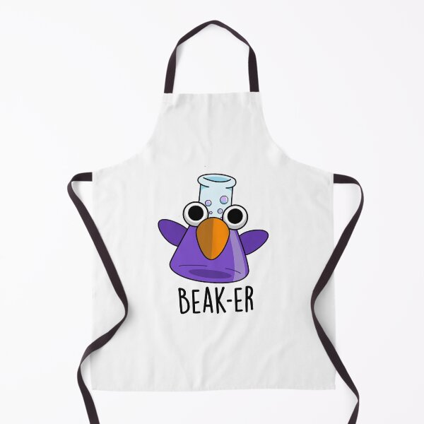 Item preview, Beak-er Funny Chemistry Pun designed and sold by punnybone.