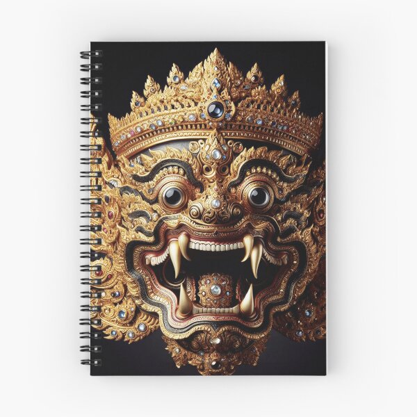 Item preview,  Thai ancient Golden Giant mask with a brutal face Vol.13 designed and sold by Bspaces.