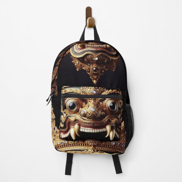 Item preview,  Thai ancient Golden Giant mask with a brutal face Vol.13 designed and sold by Bspaces.