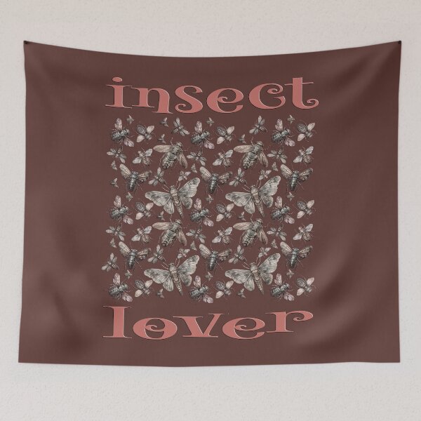 Item preview, Cicada pattern Insect lover entomology red designed and sold by AlchemyColor.