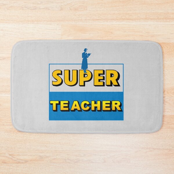 Item preview, Super Teacher, Super Hero designed and sold by Gagamu.
