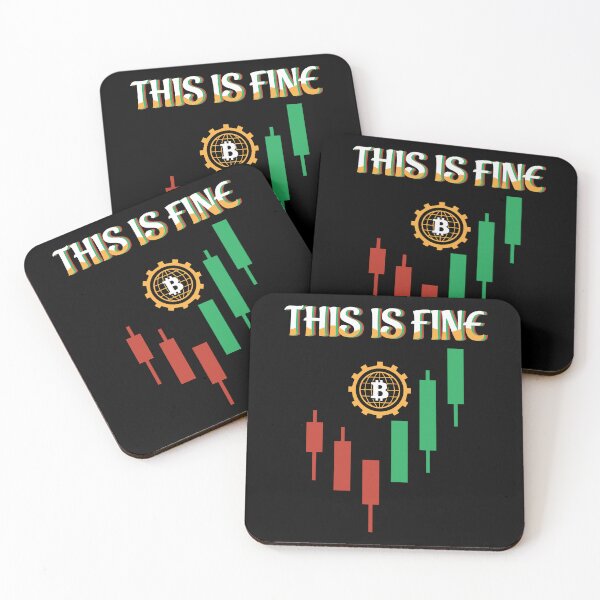 Item preview, This Is Fine designed and sold by TheBitcoinStore.