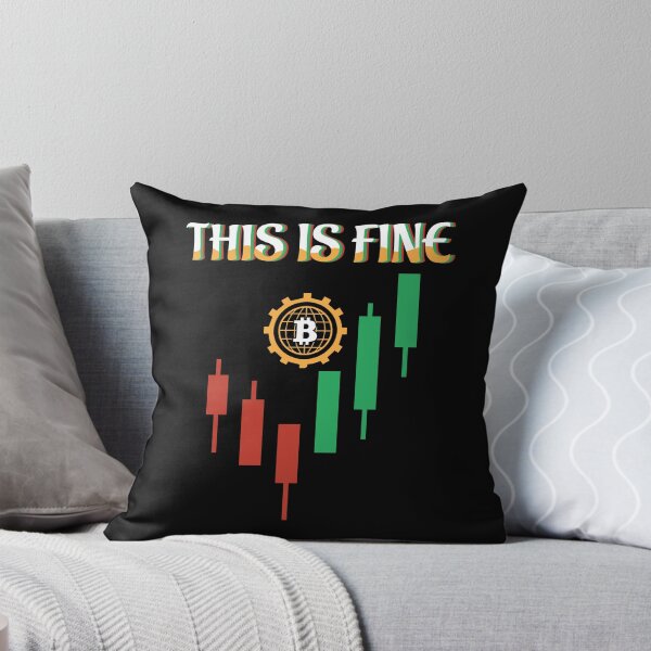 Item preview, This Is Fine designed and sold by TheBitcoinStore.