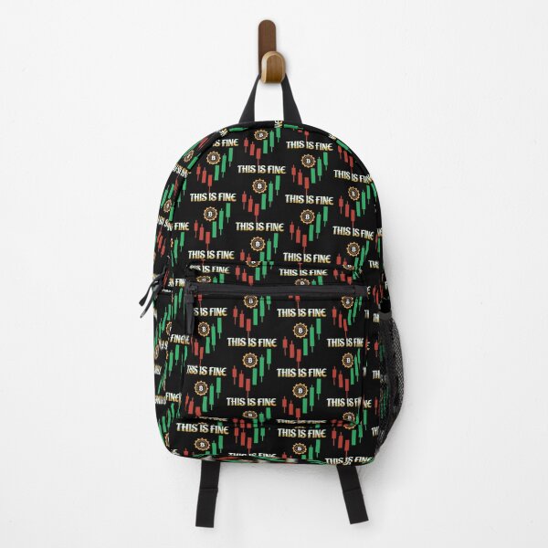 Item preview, This Is Fine designed and sold by TheBitcoinStore.