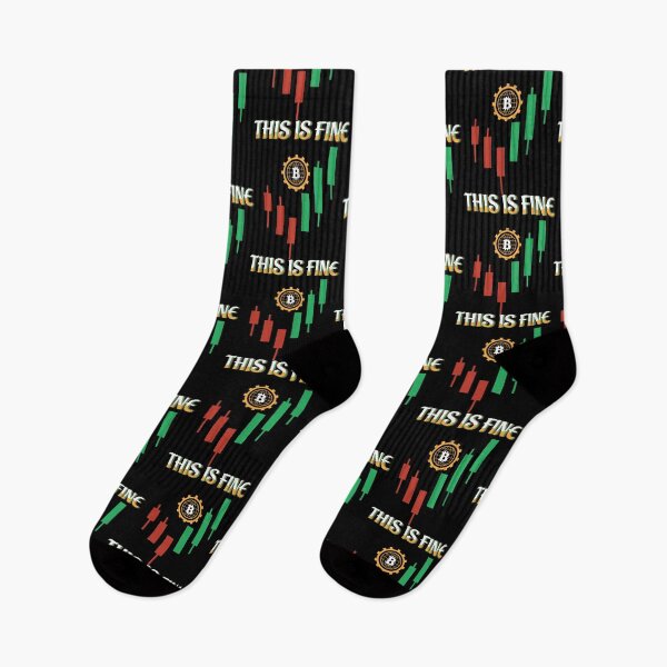 Item preview, This Is Fine designed and sold by TheBitcoinStore.