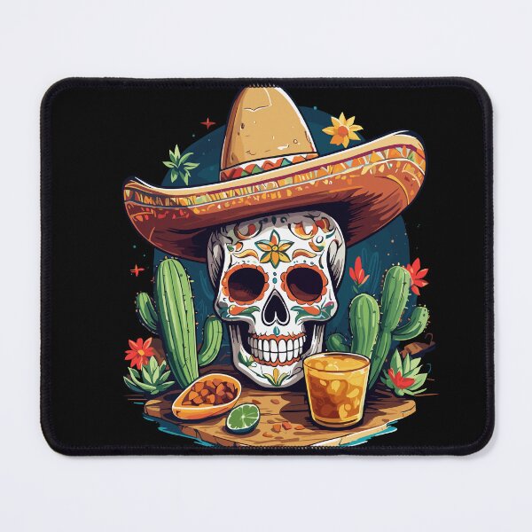 Item preview, Skull Tequila Drink Cinco De Mayo Mexico Celebration designed and sold by LuminOrb.