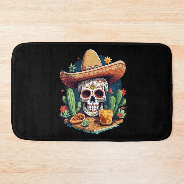Item preview, Skull Tequila Drink Cinco De Mayo Mexico Celebration designed and sold by LuminOrb.