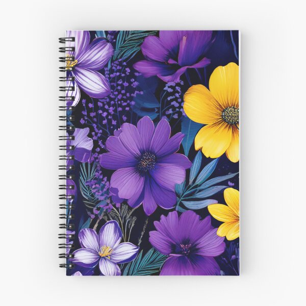 Item preview, RogerPattern - "Dynamic Floral Contrast: Elegance in Bloom" designed and sold by RogerPattern.