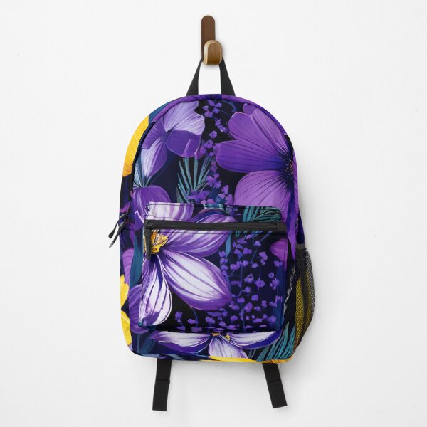 Item preview, RogerPattern - "Dynamic Floral Contrast: Elegance in Bloom" designed and sold by RogerPattern.