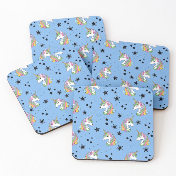 Item preview,  Rainbow Unicorn And Stars designed and sold by The Pink Rebel.