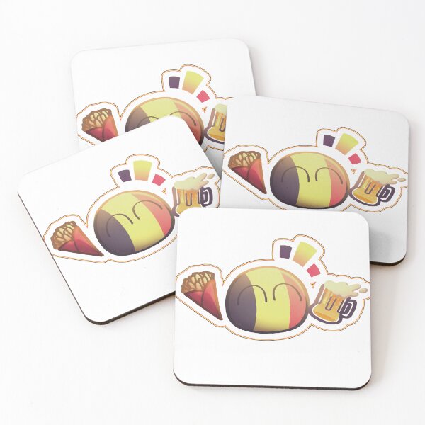 Item preview, Belgian lunch v2 - Countryballs designed and sold by Luke Pereira.