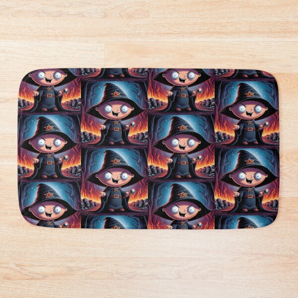 Item preview, Halloween Which Stewie in flames sticker designed and sold by SaraDatCool.