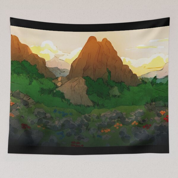 Item preview, Matras Mystical Mountains designed and sold by Selfmaiden.