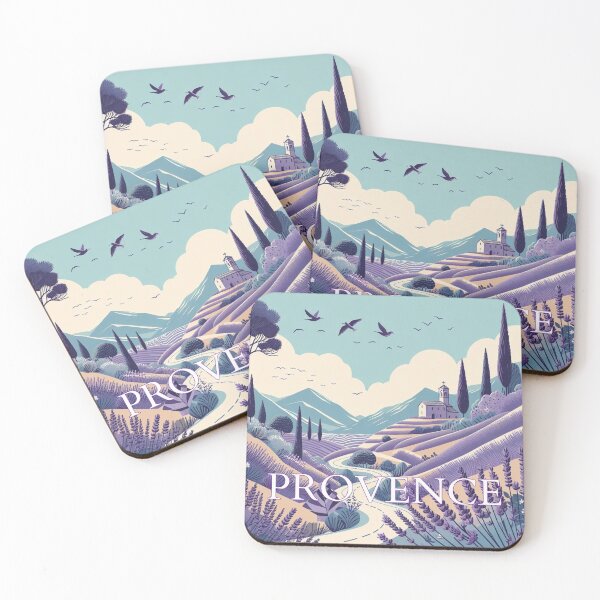 Item preview, The beautiful Provence, a Lavender field in France designed and sold by coloursforkids.