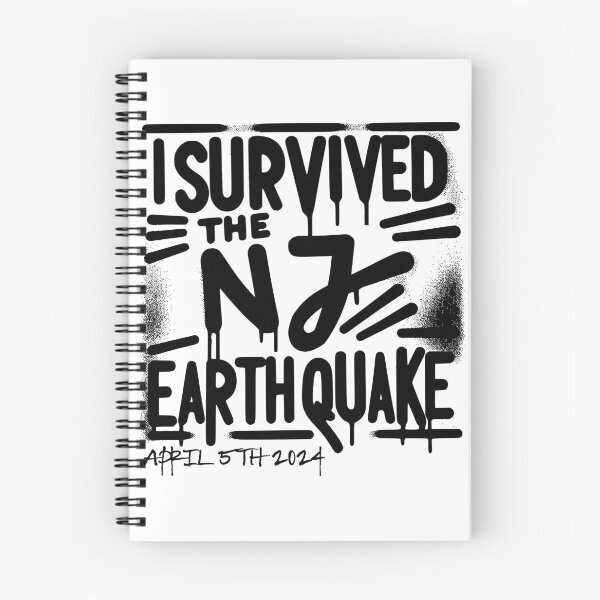 Item preview, I Survived the NJ Earthquake New Jersey 4.8 magnitude  designed and sold by SOUDESIGN-vibe.