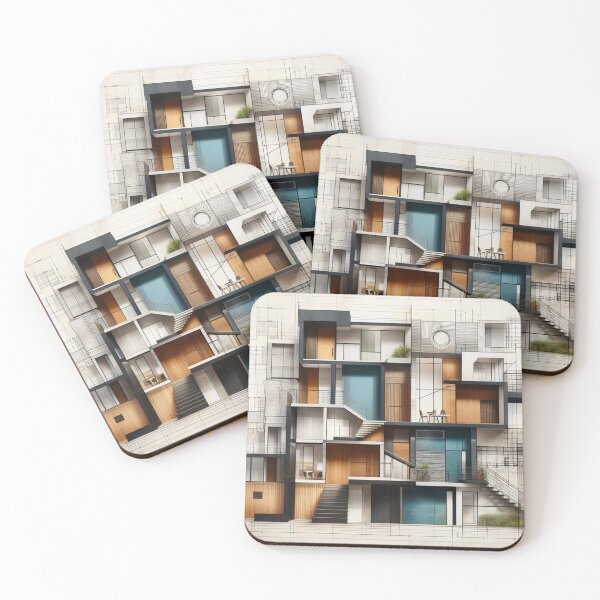 Item preview, Imaginary building #4 designed and sold by TheCollageWorld.