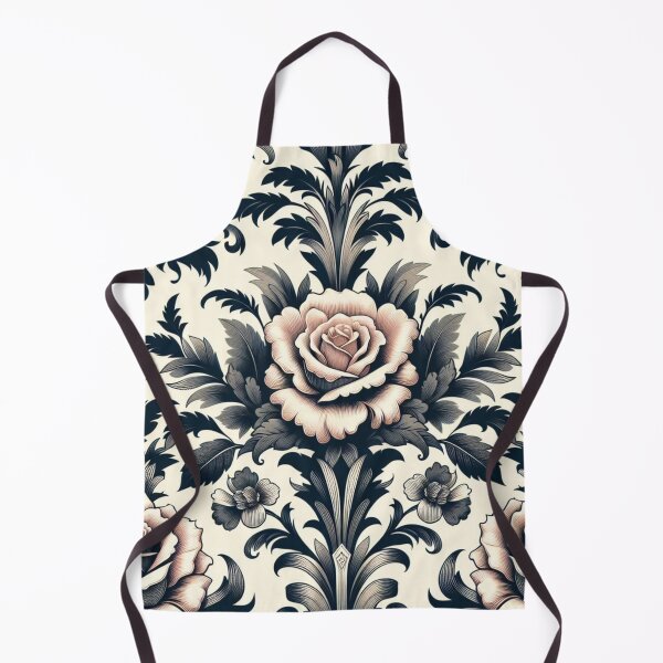 Item preview, Cream & Black Damask With Roses designed and sold by DesignsByPrnces.