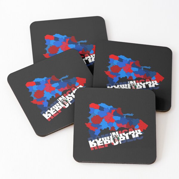 Item preview,  Dominican Flag Map designed and sold by AnimalsDH305.