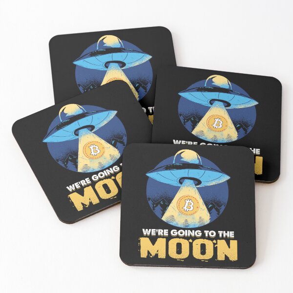 Item preview, We're Going To The Moon. Bitcoin designed and sold by TheBitcoinStore.
