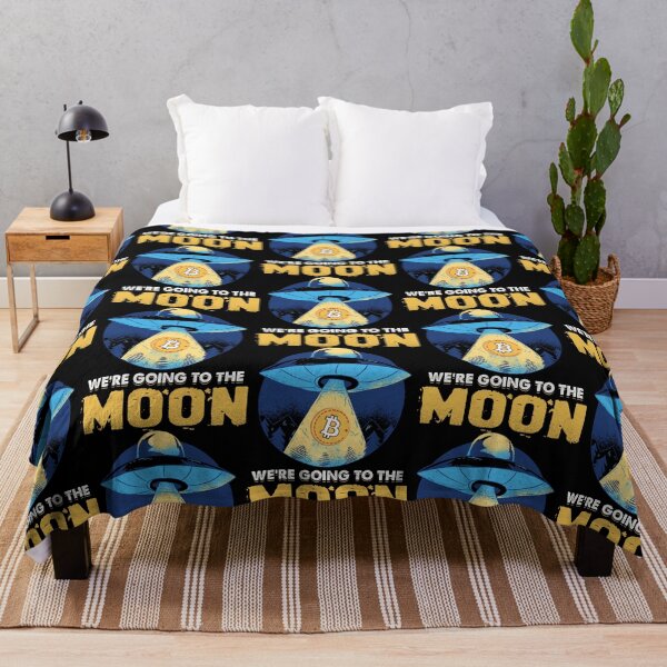 Item preview, We're Going To The Moon. Bitcoin designed and sold by TheBitcoinStore.