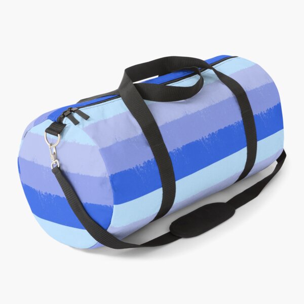 Item preview, Blue Gradient Painterly Wide Stripes designed and sold by OneThreeSix.